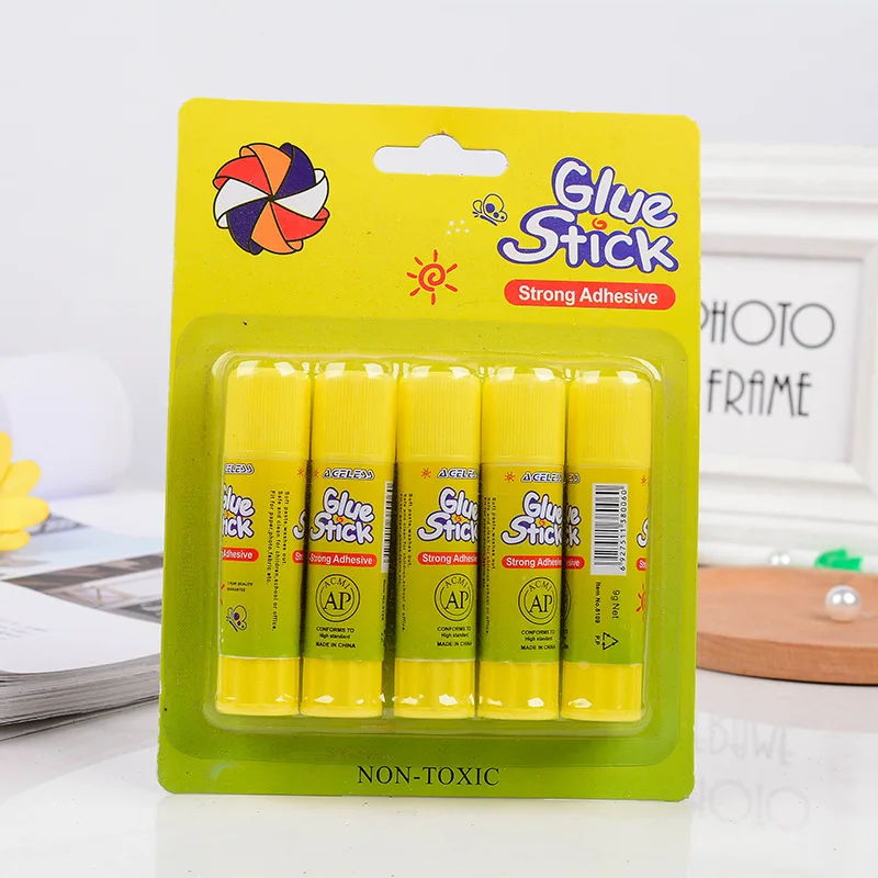 
Customized multi specification glue set Strong quality adhesion PVP solid glue stick stationery fast stick non-toxic glue stick 