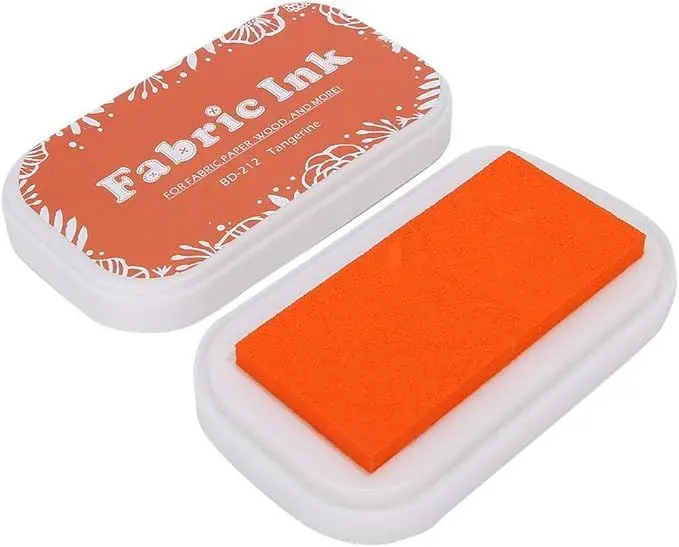 Wholesales DIY Scrapbook Fabric Ink Pads, Colorful Craft Ink Stamp Pads