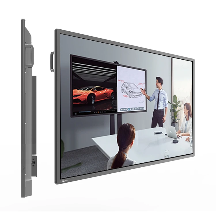 Free pen Horion 4k ust grey 55'  thin fixed frame narrow mobile motorized digital portable  touch smart screen projector