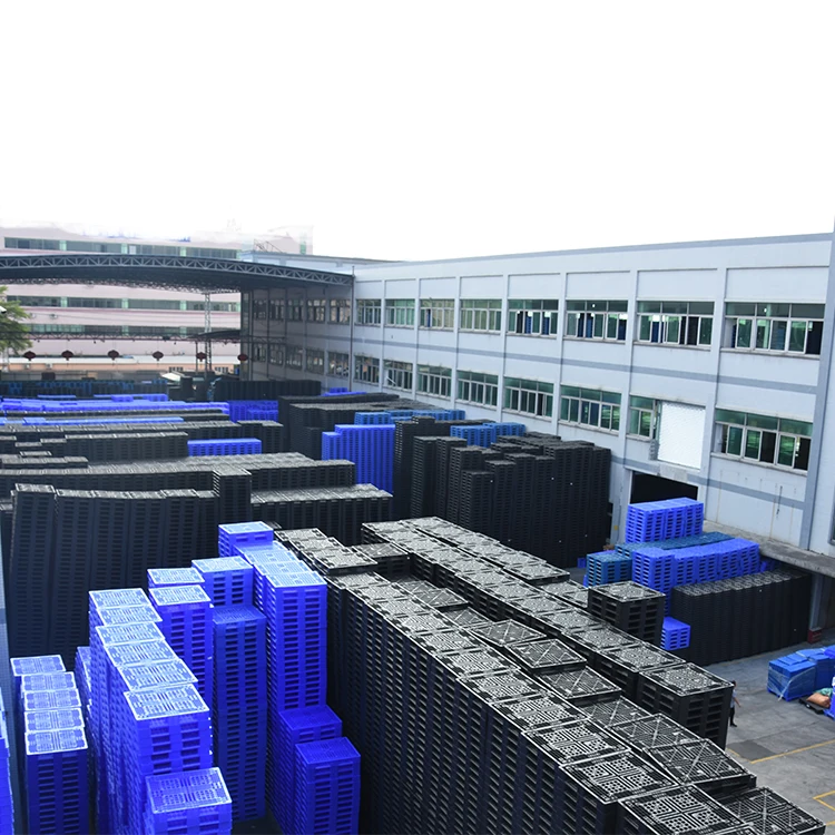 Plastic Pallet supplier for Price 9 leg  Euro 1200x800 warehouse Pallet