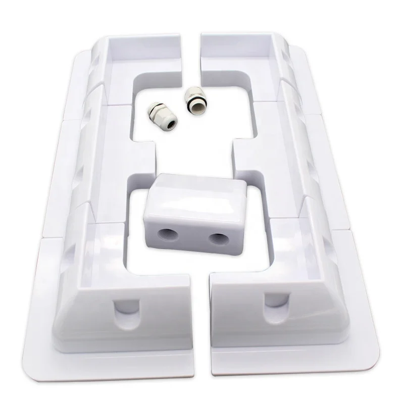 ABS/ASA solar panel corner mounting solar energy panel brackets for RV boats caravans