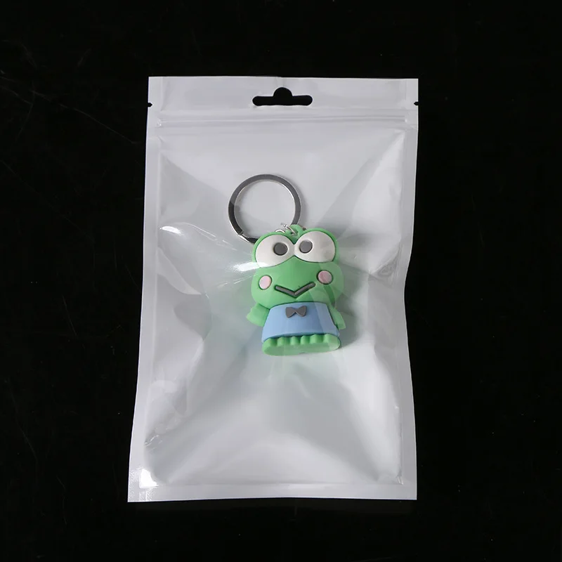 Hoyo Resealable Clear Plastic Zipper Bags Customized Logo Printing Ziplock Bag For Reclose Accessories Jewelry Packing