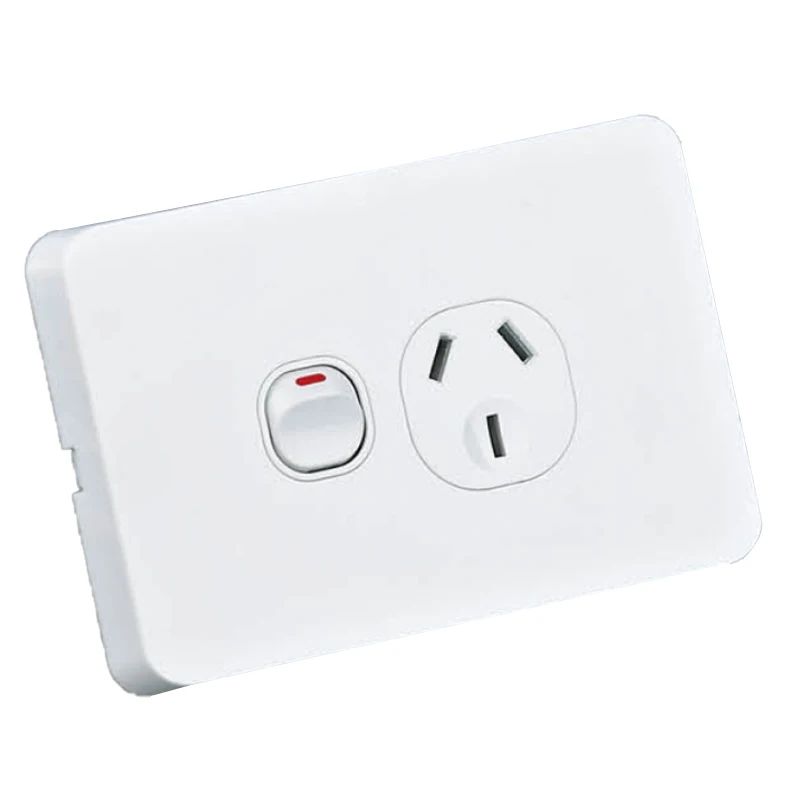 YUANKY wall switch 10A 16A 32A 1G 2 way double pole type c USB dimmer speed tel TV wall switch socket