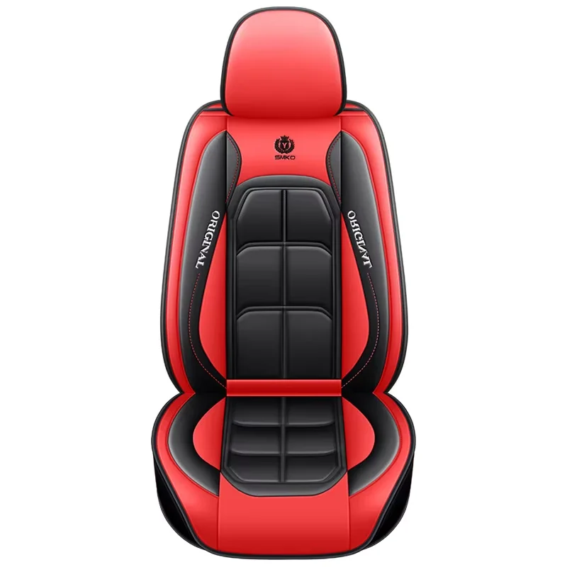 All inclusive  cover full leather car seat cushion single seat driver and passenger seat cover all season universal pad