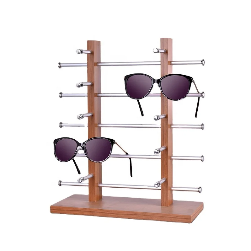 One Step Purchase Optical Shop Equipment Custom Size Counter desktop sunglasses eyeglasses display stand rack holder