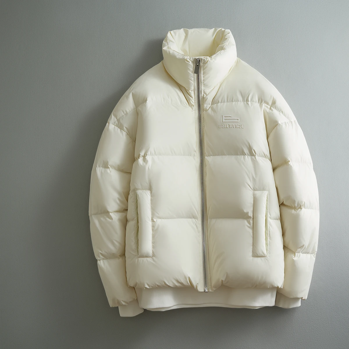 OEM Custom Design Fashion Shiny Winter Coat Men Puffer Down Jacket custom puffer jacket