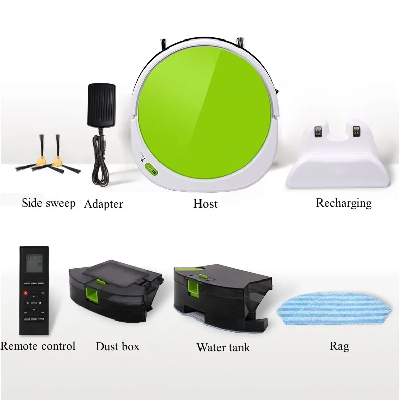 RC781 OEM Wet and Dry Robot Vaccum Cleaner Stair Cleaning Auto Household Robotic Vacuums
