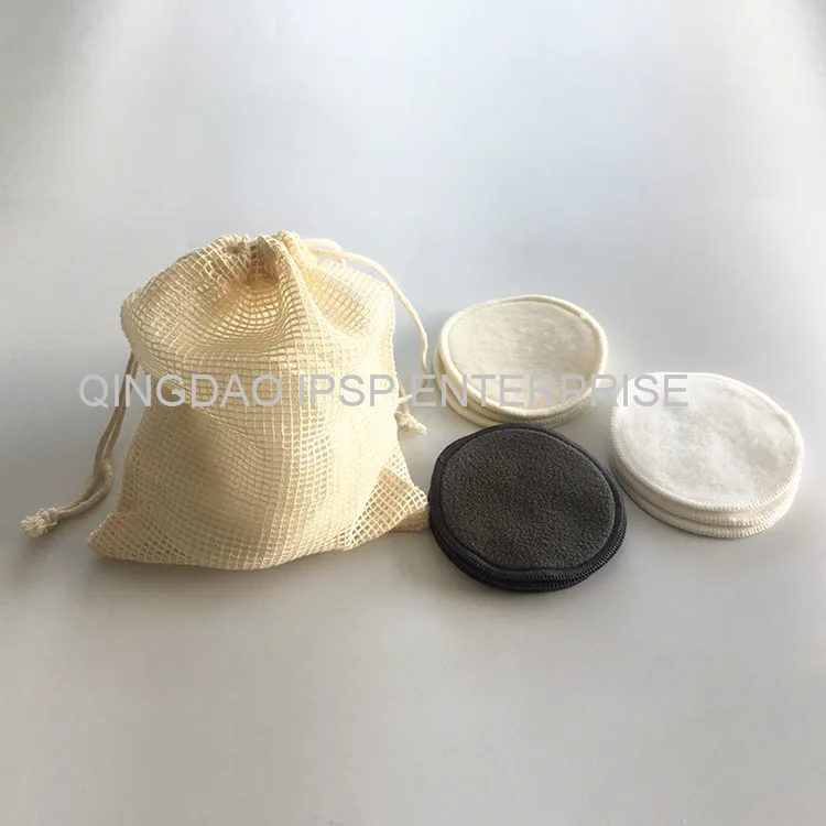 Многоразовые бамбуковые ватные тампоны для снятия макияжа