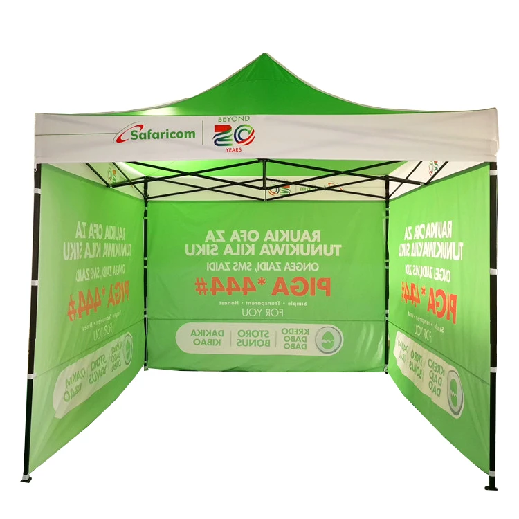 FEAMONT outdoor shelter awning advertising gazebo trade show event custom exhibition folding ez pop up 10x10 canopy marquee tent