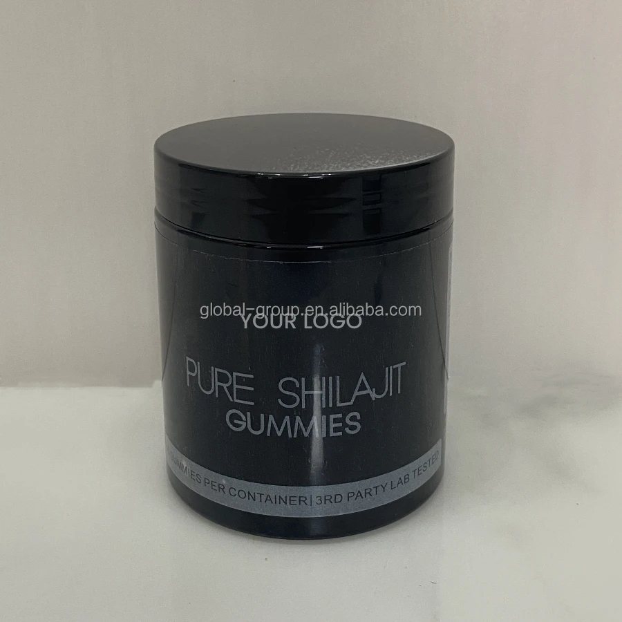 Private Label Health Herbal Shilajit Extract Gummies Fulvic Acid Pure Himalayan Shilajit Gummy