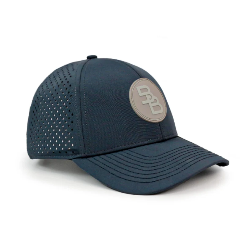 HS40 Custom blank trucker hats 6 panel nylon hydro Custom waterproof floating performance snapback hats for men
