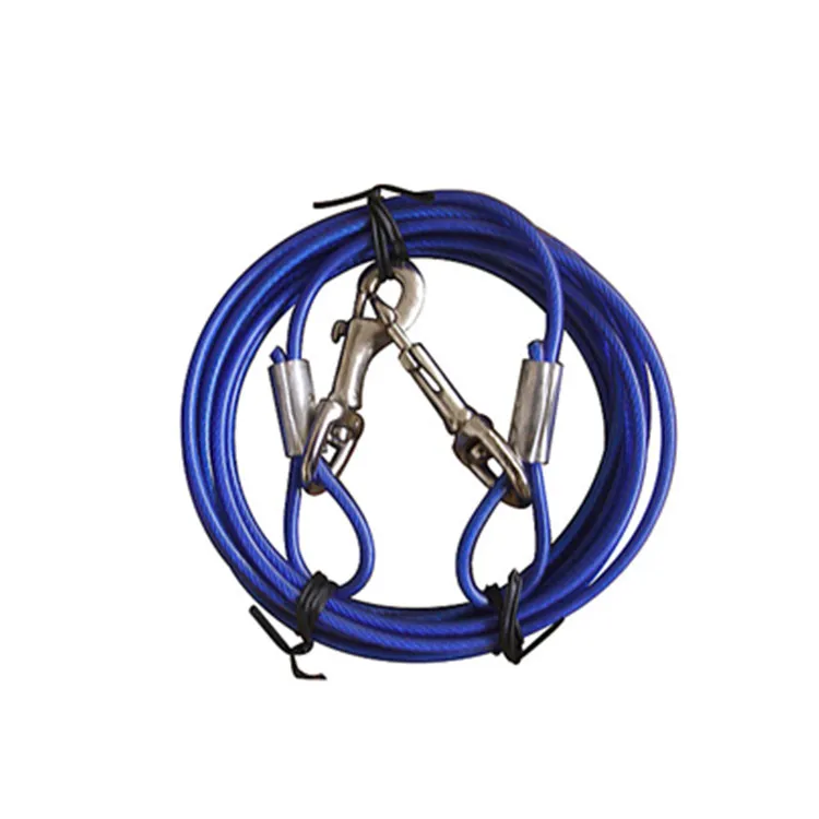7x7 синий собачий кабель для соединения животных
