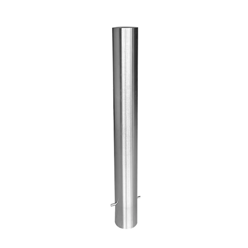 Metal Car Security Bollards Supermarket Bollards Isolation Shallow Foundation Bollards