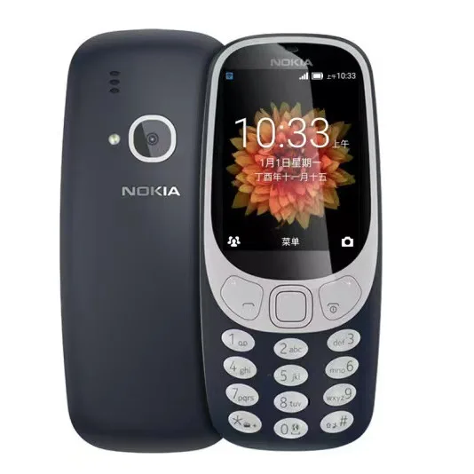 Топ продаж, оптовая продажа, поставка с фабрики, функция 2G GSM, телефон noki 3310 с двумя Sim-картами, маленький мобильный мини-телефон