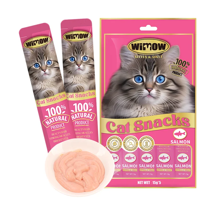 Chinese Factory Price Professional Manufacturer Pet Calming Treats Snacks Cat Stripe Food
