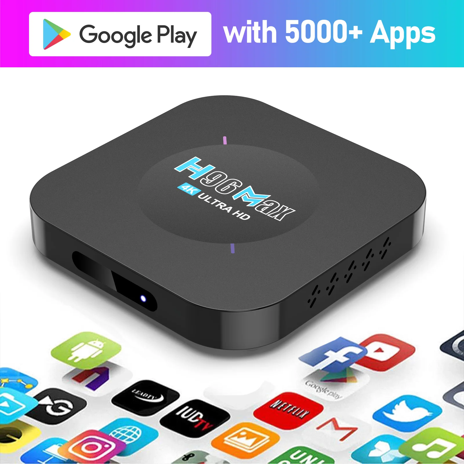 2023 Tv Box Android 11 H96 MAX M5 Rockchip RK3318 Quad Core 2.4G Wifi 4k 2GB 16GB smart tv android box Set-Top Box H96MAX