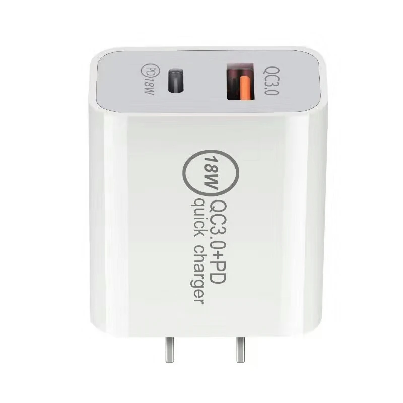  Высококачественное настенное дорожное двойное быстрое зарядное устройство usb type-c 33 5 Вт