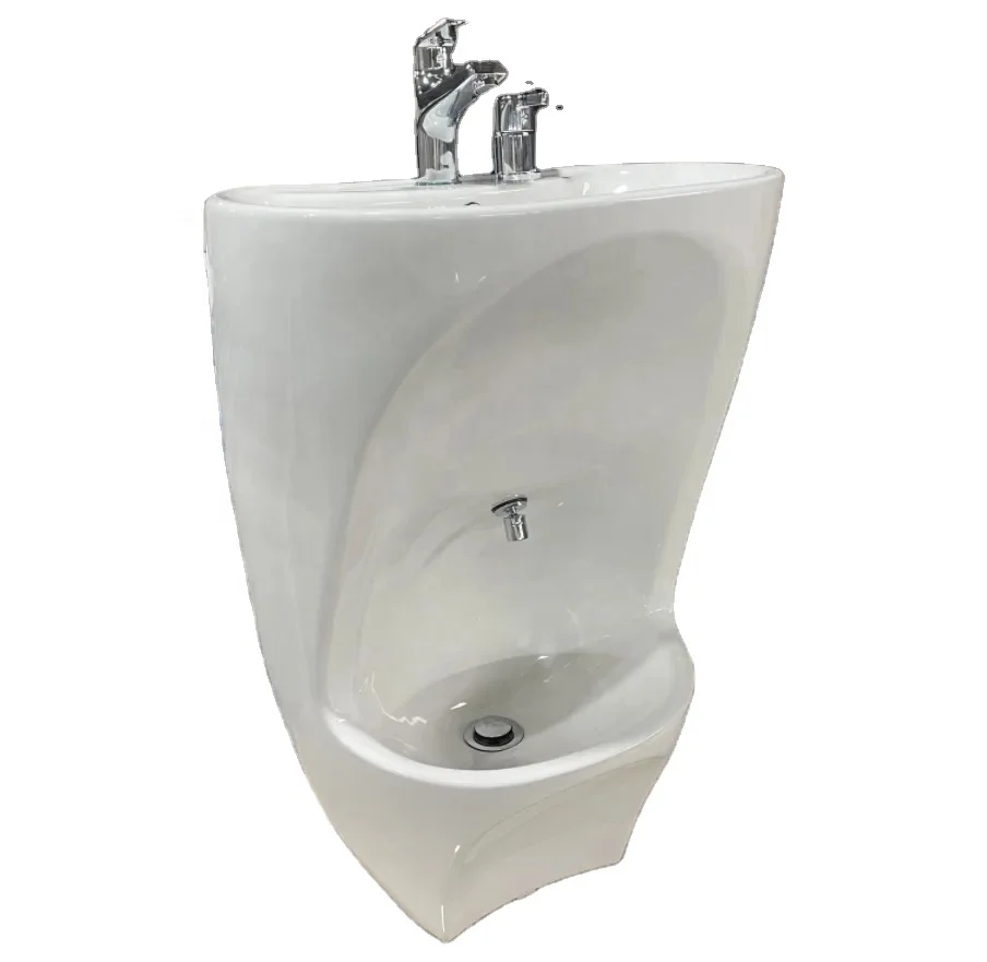 Hot Sale New Design Muslim Wudu Foot Washer Basin Ceramic Wudu Sink
