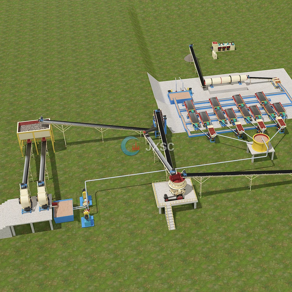 High Efficiency Mining Separating Gravity Separator coltan wash plant