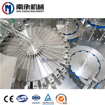 Automatic wishing filling capping carbonated drink 3-in-1 Co2 beverage filling machine