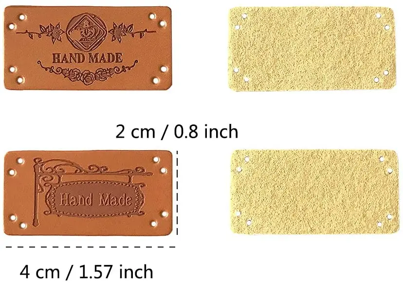 Custom brand jeans clothing clothes tag pu label embossed/ leather label patch for clothes garment