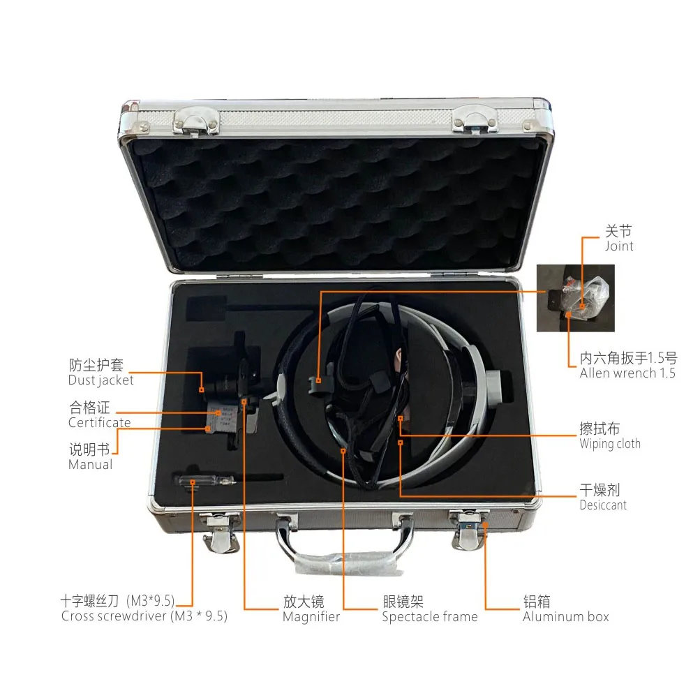 Chenwei 4.0X head bend Dental ENT General Surgery Microsurgery Veterinary Kepler Binocular Loupe