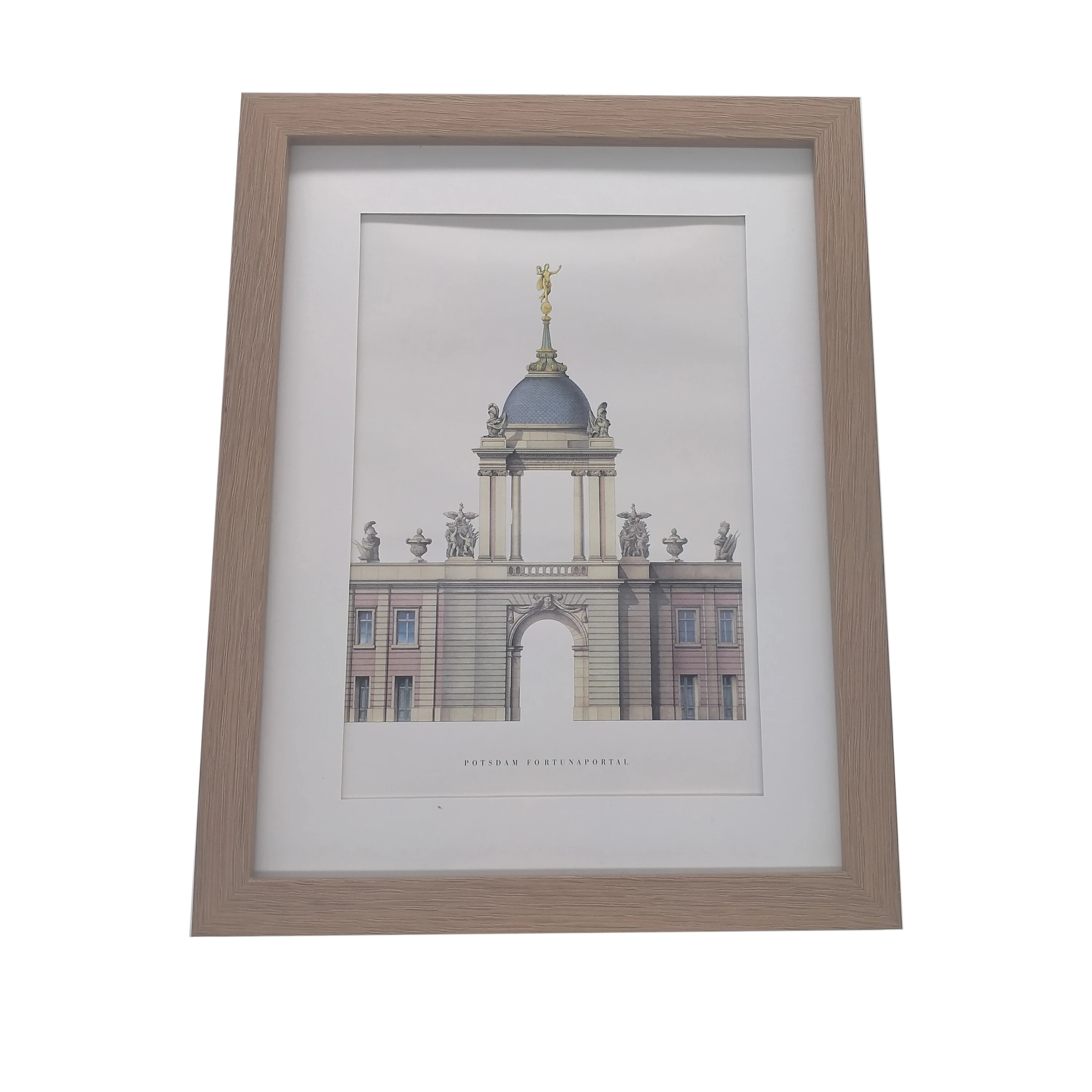 2021 New Grandfather Engrave Photo Frame Wood MDF Blank Sublimation Photo Frame