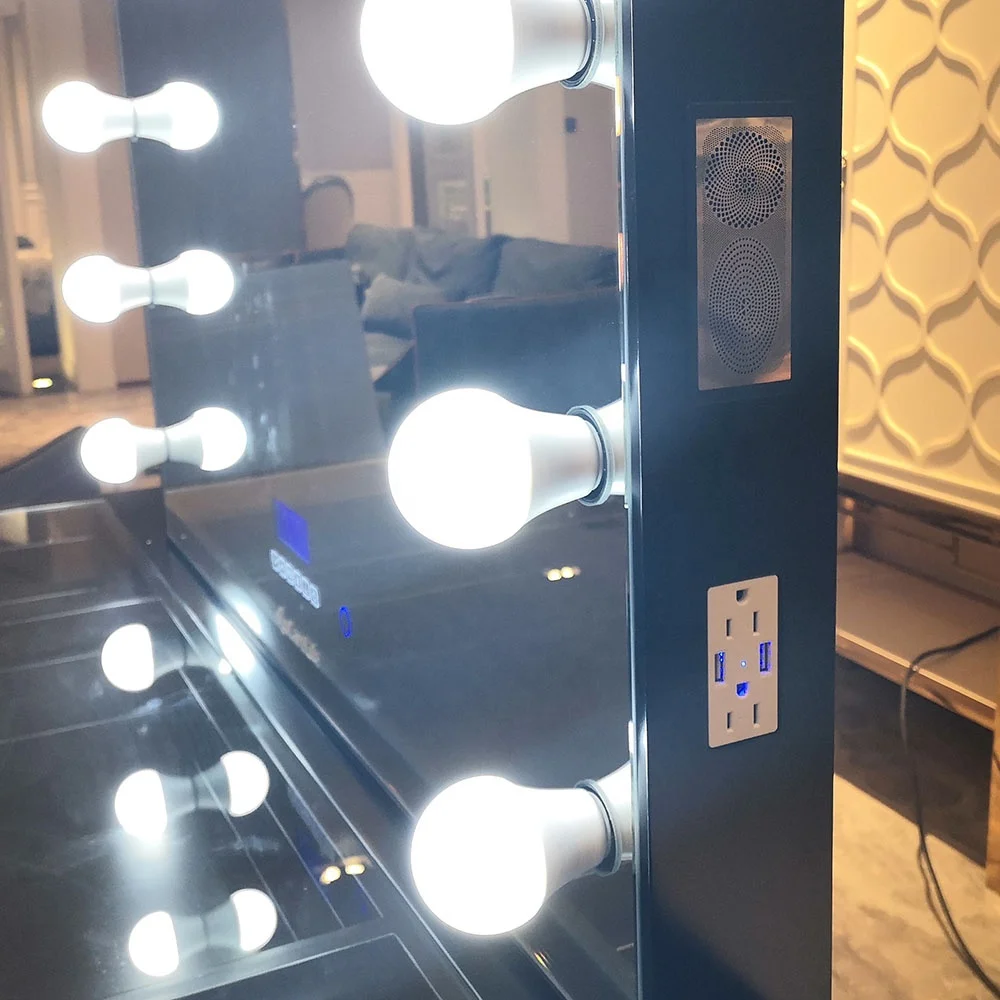  Большие Настольные светодиодные лампы Docarelife для девушек туалетное зеркало в голливудском стиле макияжа с подсветкой индивидуальное косметическое