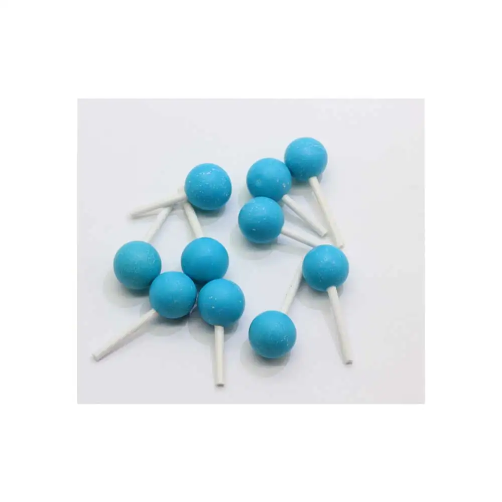 
Miniature Round Macaron Lollipop Simulation Food Clay Cabochons Crafts DIY Embellishments Scrapbooking Phone Decor Parts 