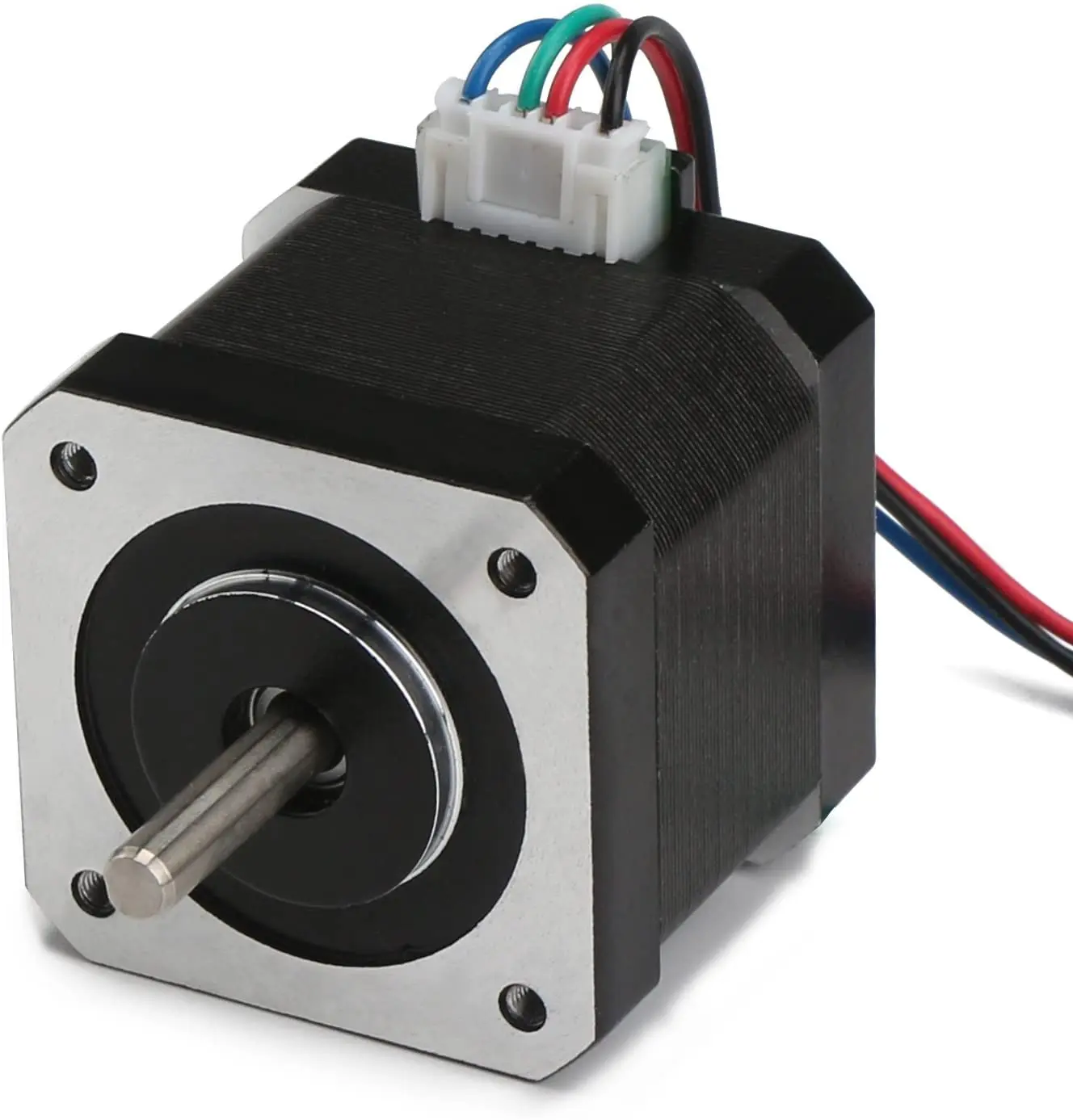 
KSV Motor Nema 17 Stepper Motor High Torque 1.2A 12N.cm 1.8 Degree 4-Lead with 1m Cable Connector for 3D Printer 