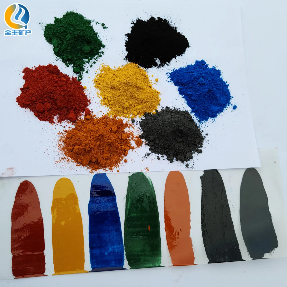 factory cosmetic iron oxide red/brown/blue/yellow/black/white