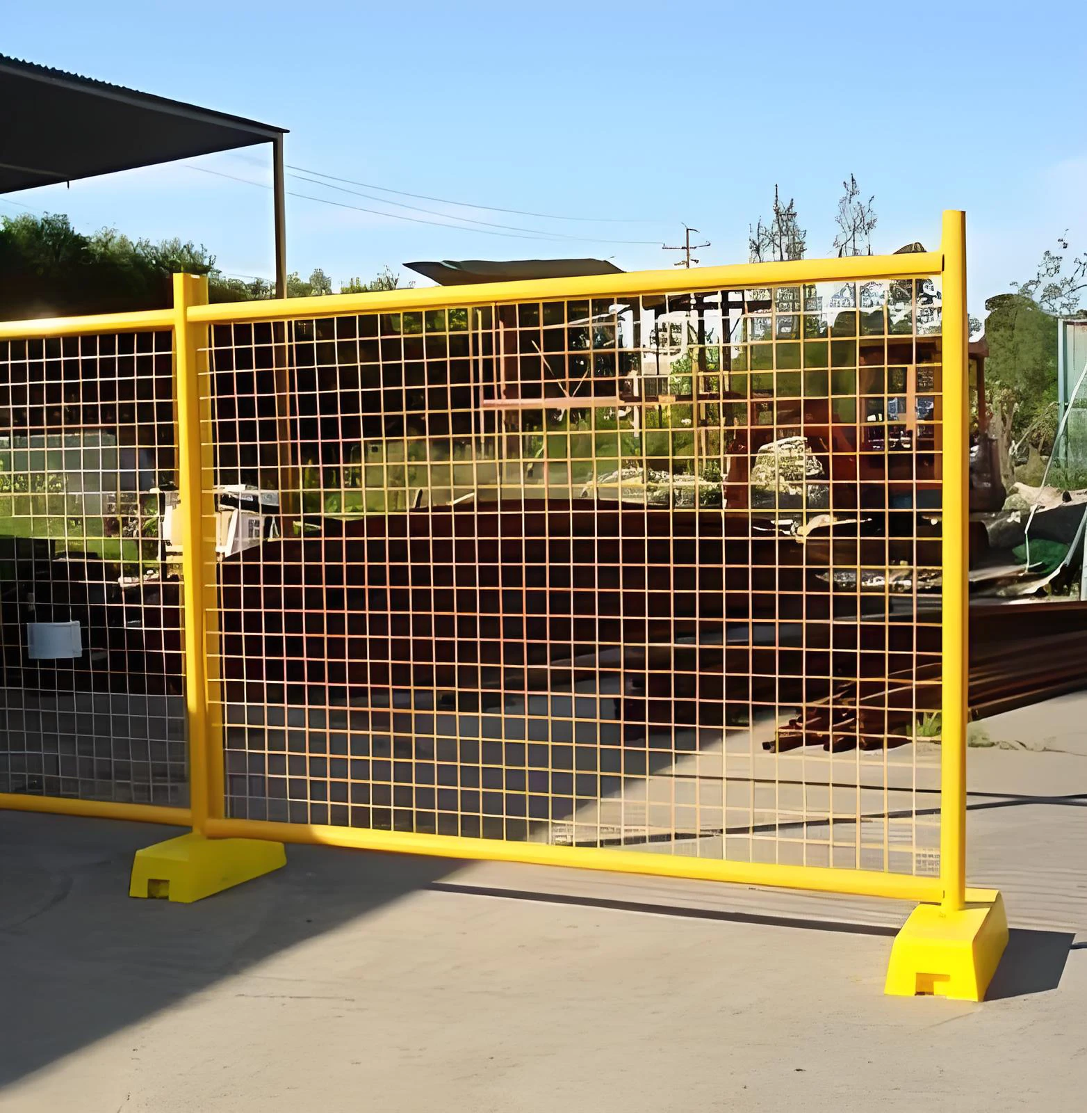 Heavy Duty Galvanized Welded Wire Outdoor Portable Ca Event Metal 6x10 Canada Temporary Fence Panel For Construction Site