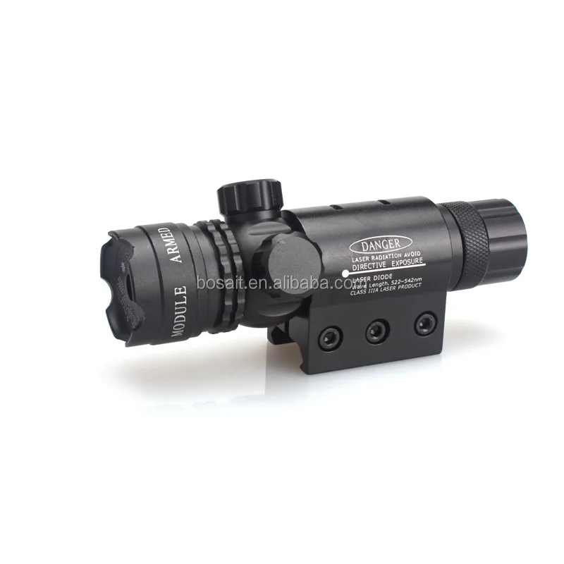 Tactical Green Laser Sight with 20mm Mount and Battery Scope Laser