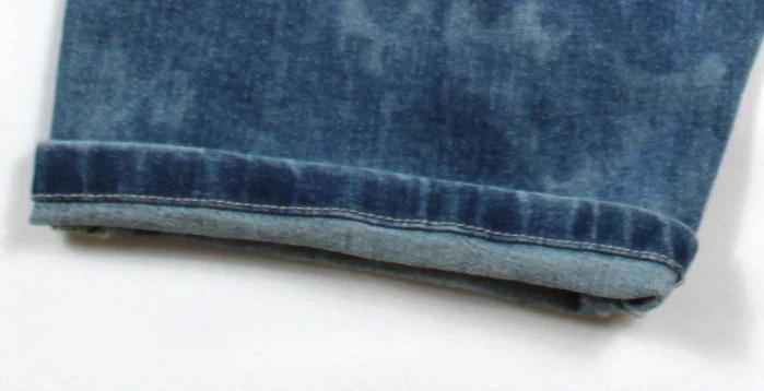 
S&G Causal Slim Boys Distressed Blue Ripped Jeans Customized Denim Shorts 