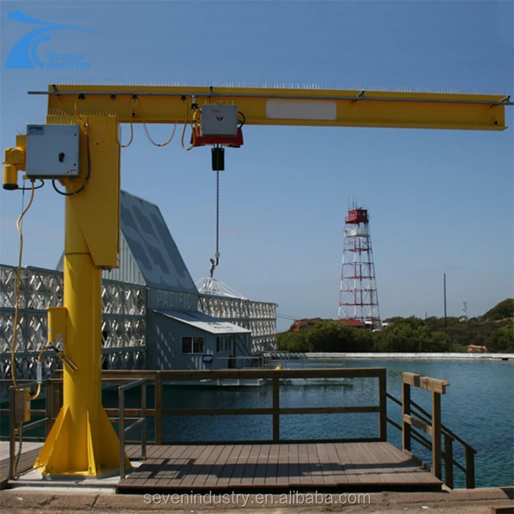rotary I beam wall fixed movable 360 degree 800 kg 500kg jib crane price factory