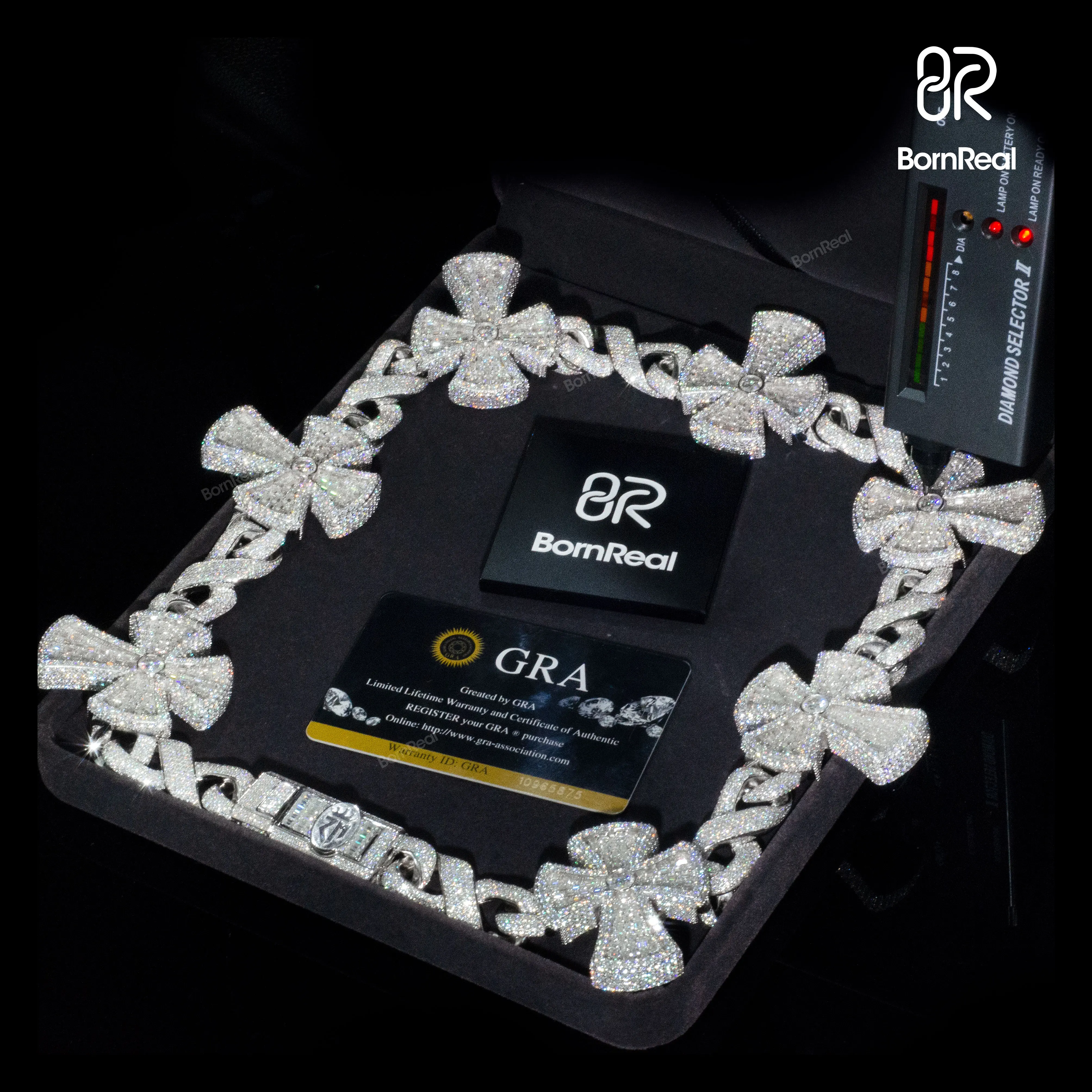 New Style Custom Pass Diamond Tester VVS Baguette Moissanite Cross Cuban Link Chain 20mm Large Size Hip Hop Necklace Men Jewelry