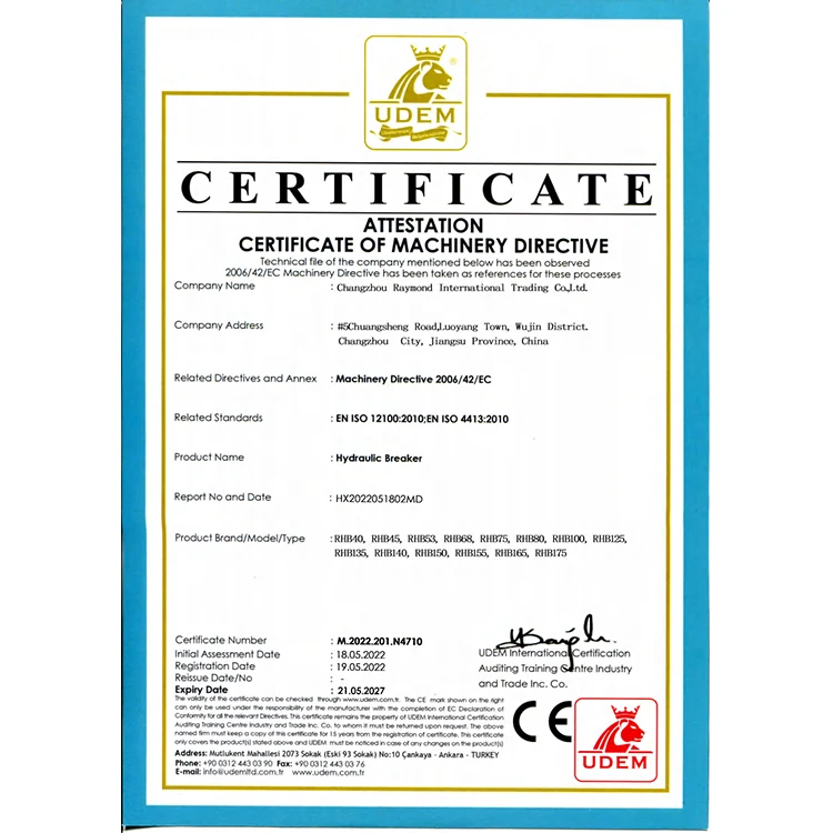 Versatile 7 Ton Hydraulic Breaker for Comprehensive Construction and Demolition Applications