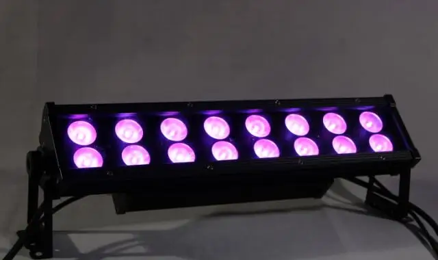 IP66 Wall Washer Linear Led Bar Light RGBW Waterproof Strip Light 16*12w outdoor