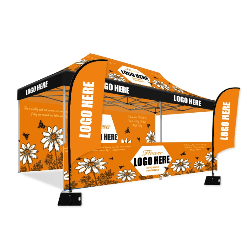 Trade show Customized 10x20 aluminium waterproof folding canopy pop up tent for event gazebo party sale 10x10 marquee