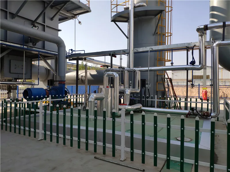 Gas treatment equip thermal oxidizer control waste gas disposal machinery rto