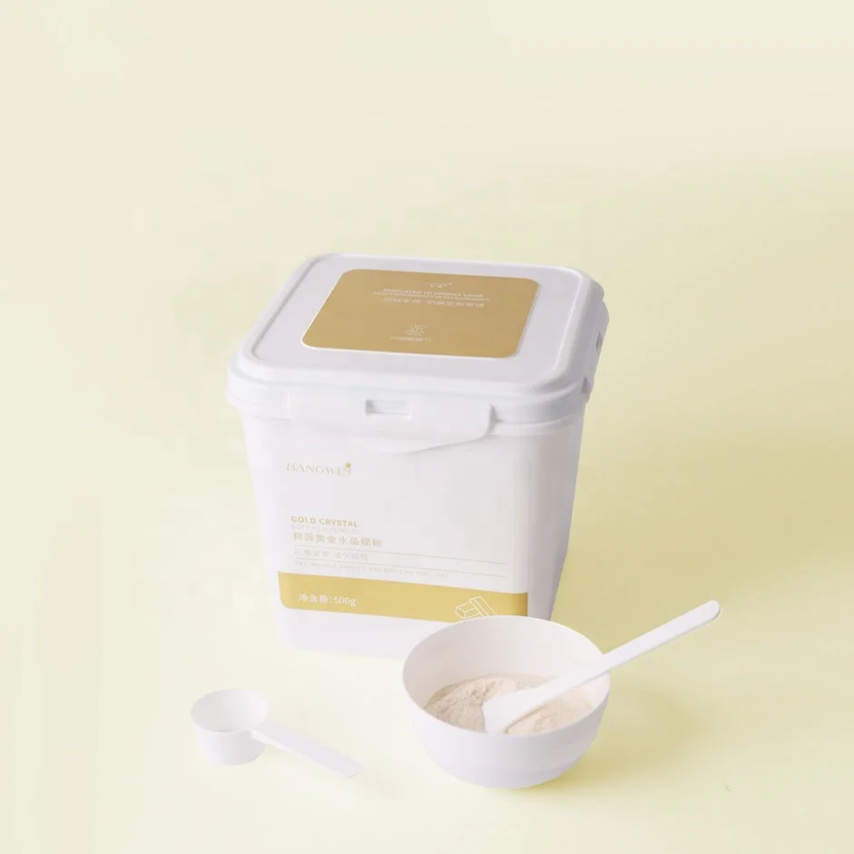 Top Quality Mask Powder Wholesale Tea Tree Rose Petals Mint Bamboo Charcoal Moisturizing Brightening Jelly Facial Mask