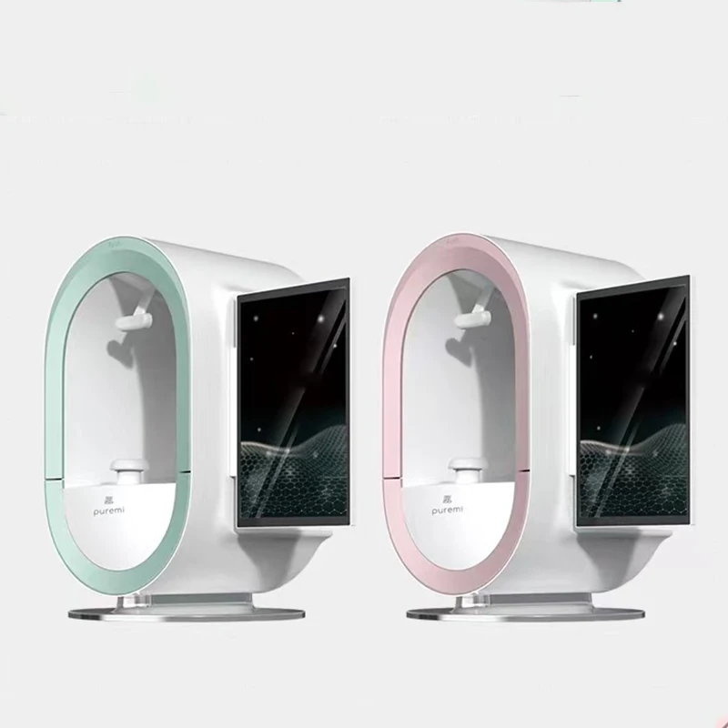 Professional 3D Digital Face Scanner Machine AI Smart Skin Analysis Beauty Machine with HD Screen For Home Salon Spa