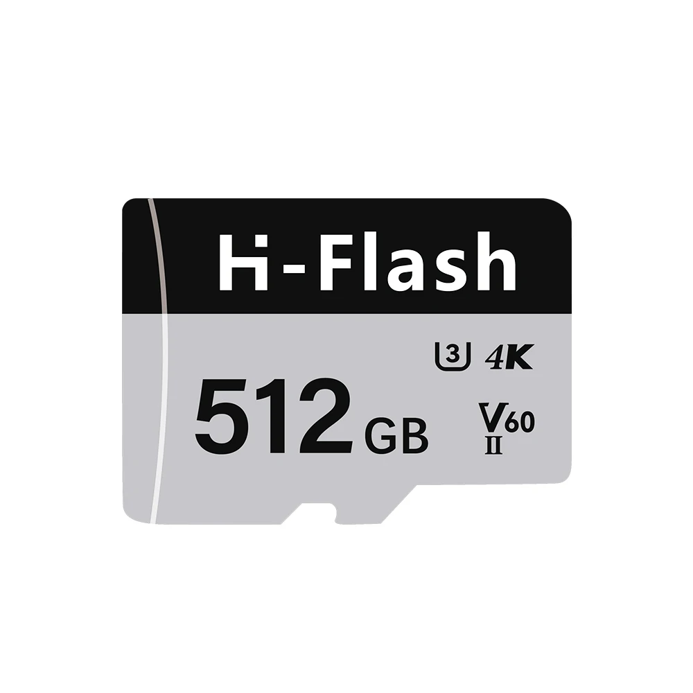 H-Flash TF SD Memory Cards High speed U3 A1 Memory SD Card 100% Authentic Wholesale 16GB 32GB 64GB 128GB 256GB Plastic