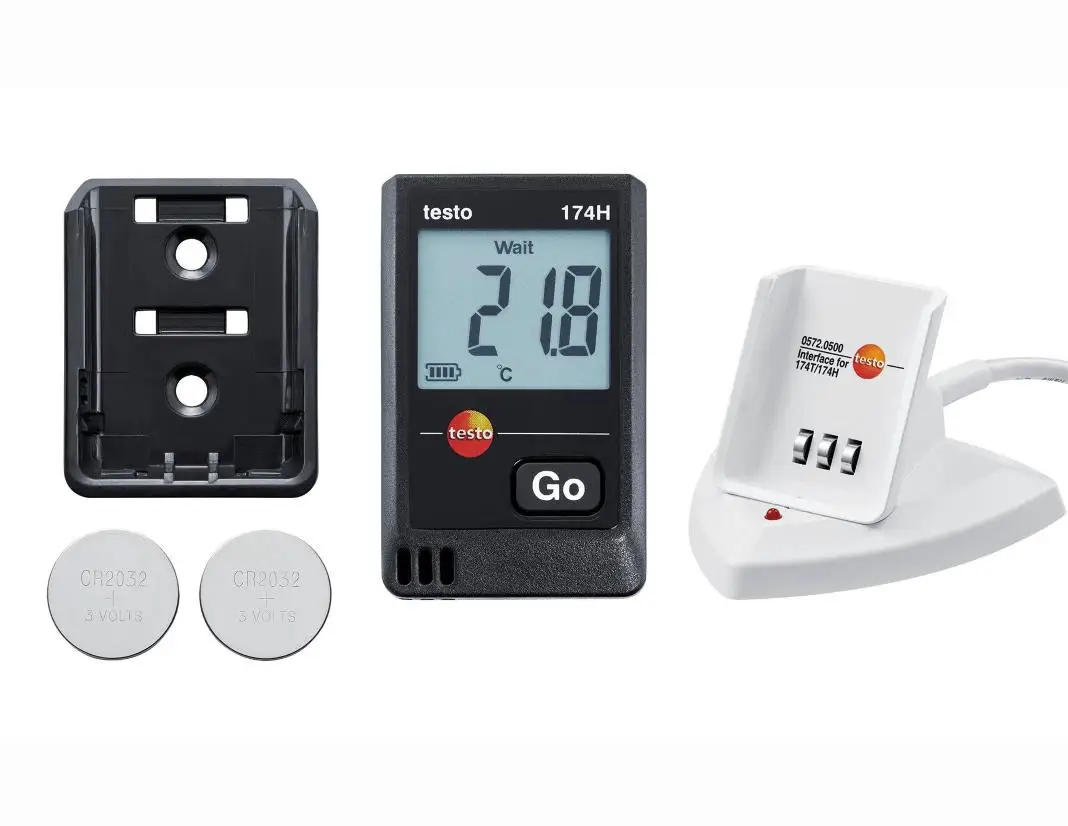 Brand new and 100% original  TESTO 174H Temperature and Humidity Recorder Thermometer High precision temperature meter