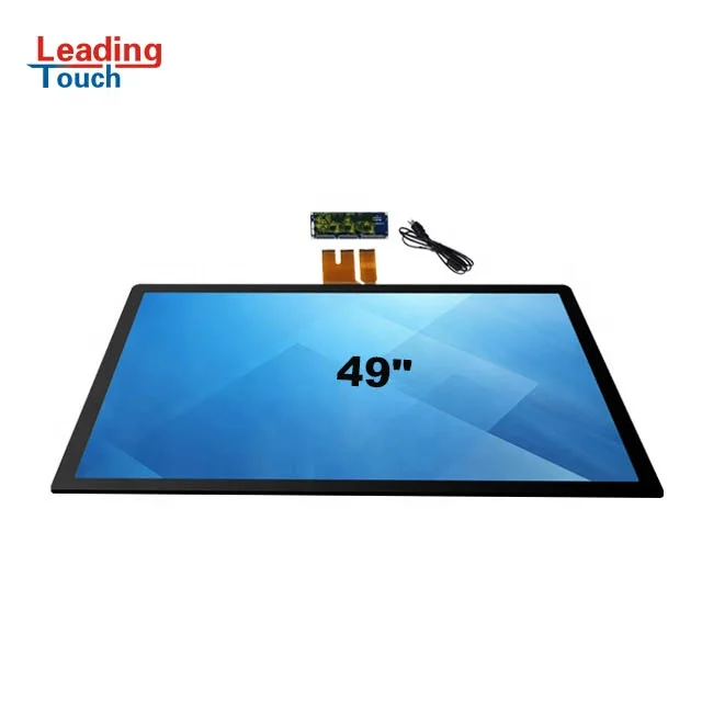 Capacitive touch panel 49 inch industrial control display touch screen teaching equipment all-in-one touch panel