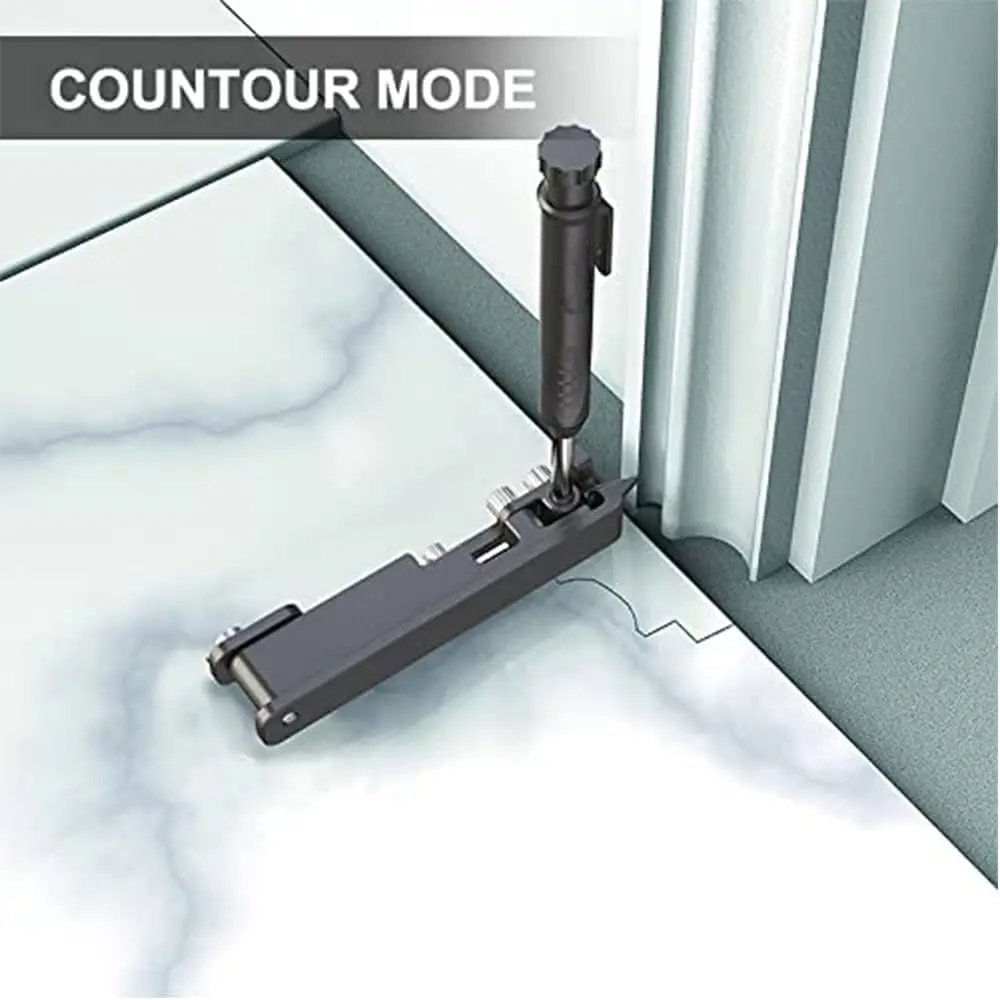 Hot sale Multi function Scribing Tool Profile Scribing Ruler Contour Gauge Doodle Line DIY Woodworking