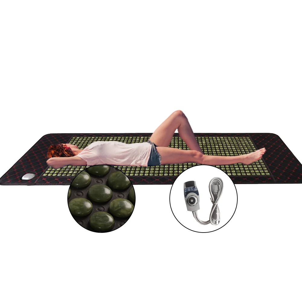 Массажная кровать матрас Нефритовый камень корпус Oem Контроллер мебель спальная комната