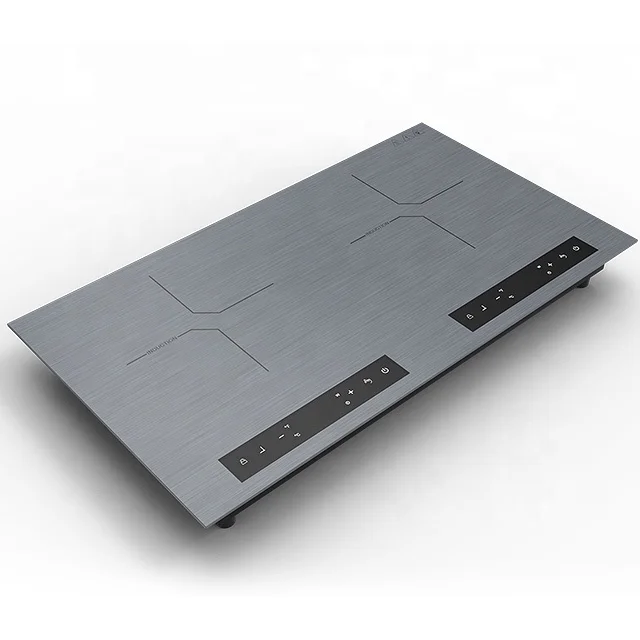 CB CE certification Korean vietnam hot selling electric double induction stove double induction cooktop