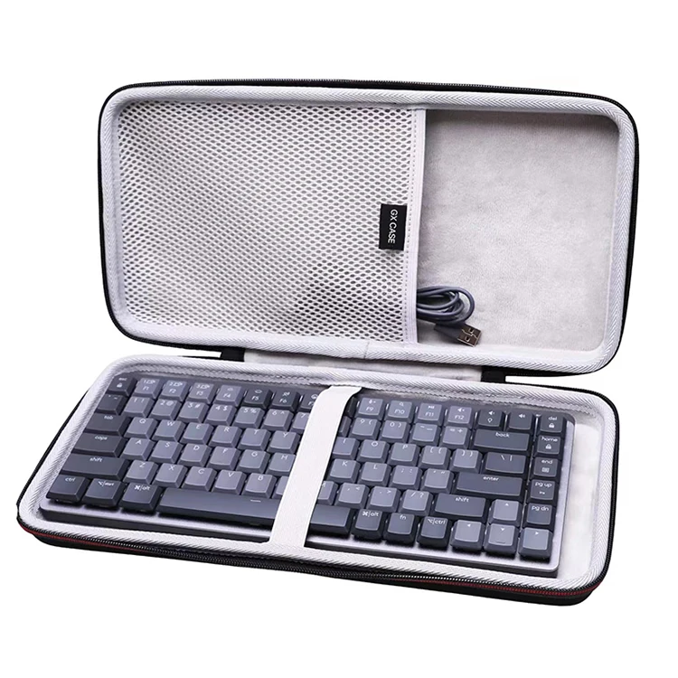 2023 Custom Travel Portable Electronic Keyboard Carry Bag Mechanical Eva Keyboard Case for Logitech