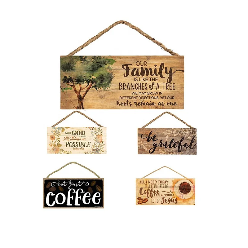 Creative Alphabet Plaque Fashionable Art Minds Wood Holiday Decoration Pendant Wooden Listing